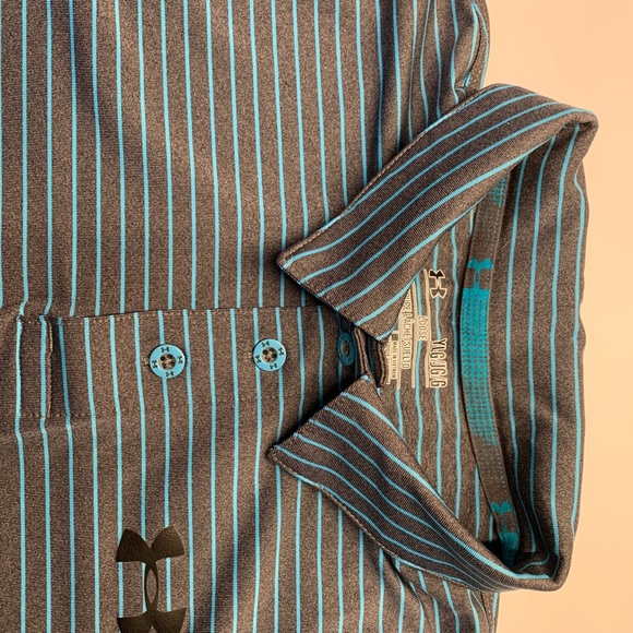 YL Under Armour Golf Shirt - Picture 2 of 6